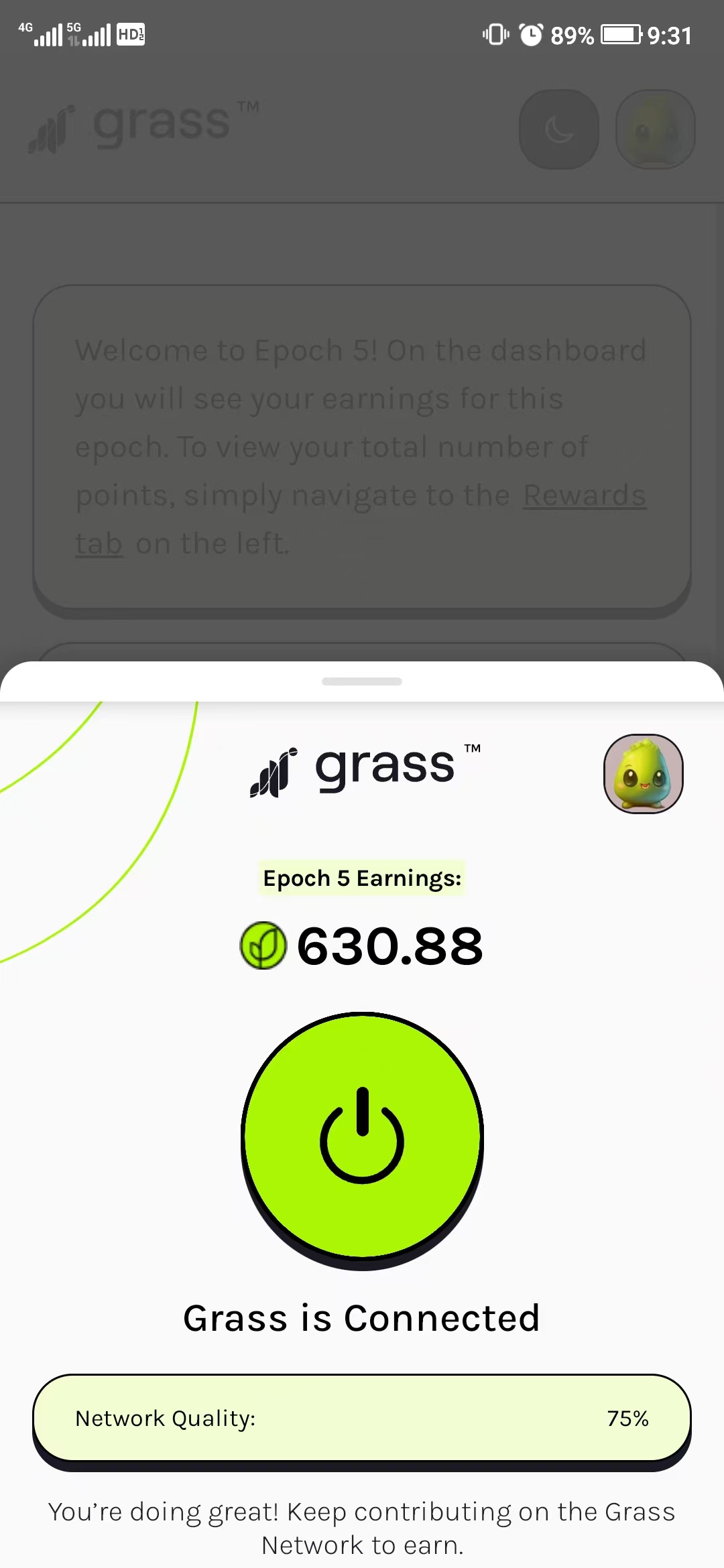 Grass 最优的挖矿模式